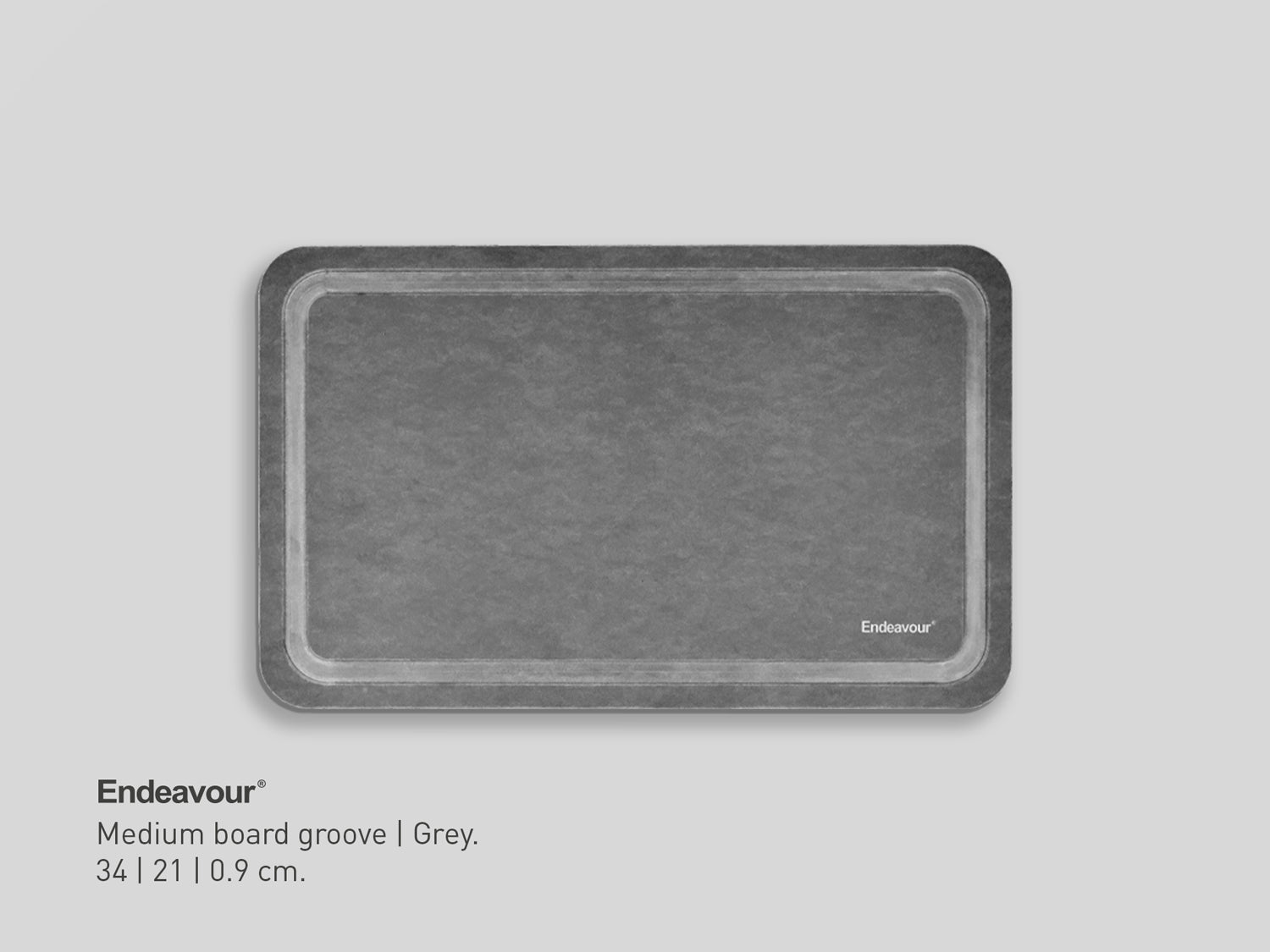 Medium board groove | Grey.