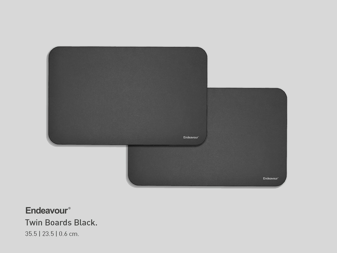 Twin boards | Black.