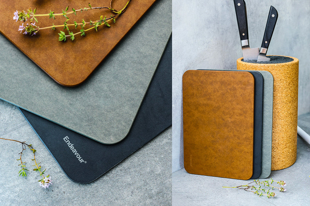 From idea to finished: The design behind the fiber cutting board.
