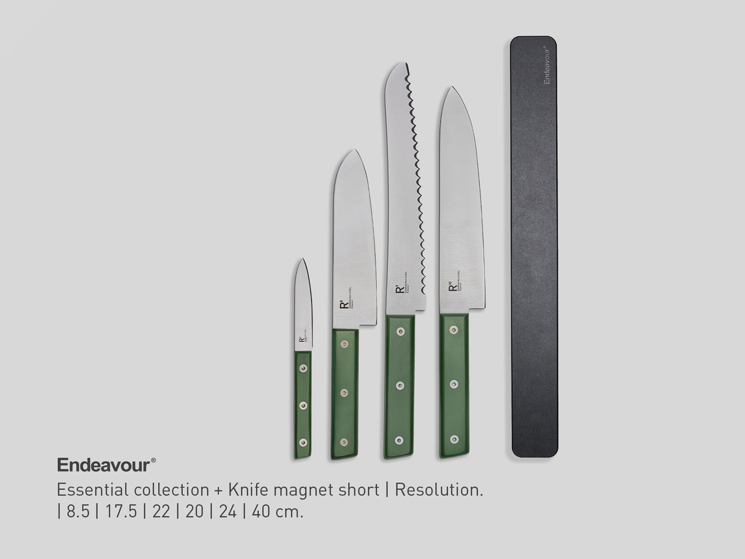 Essential collection + Knife magnet short | Resolution.