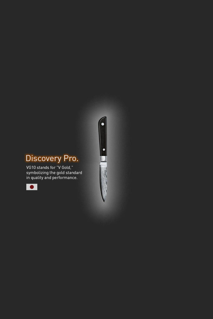 Herb knife. Japanese VG10 gold steel | Endeavour Discovery Pro.