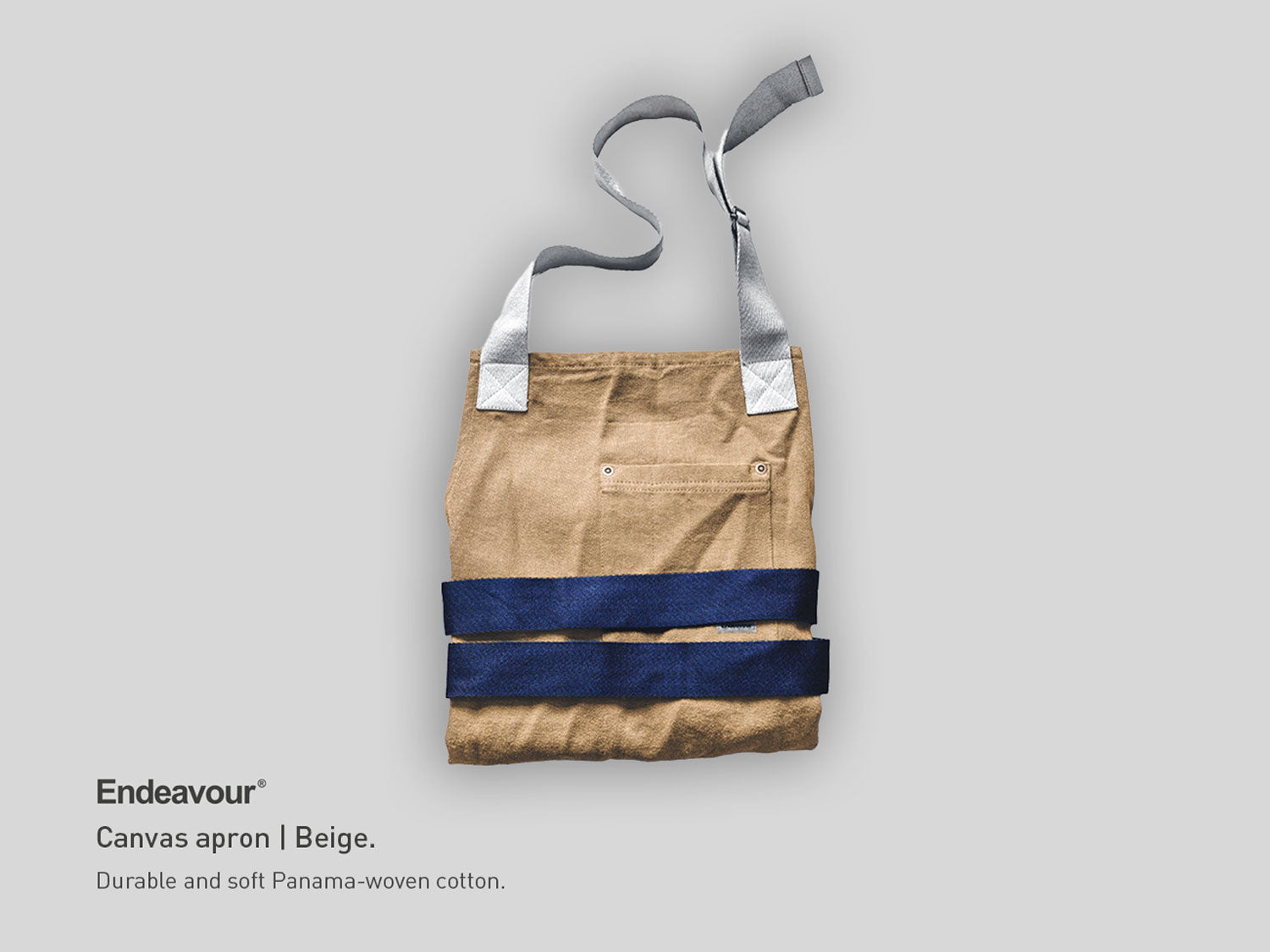 Canvas apron | Beige.